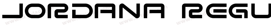 Jordana Regular字体转换